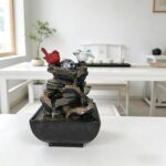Indoor Water Fountain, Small Water Fountain Indoor, Indoor Water Feature with De... - Image 5