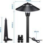 SUNVIE LED Low Voltage Landscape Lights 3W Cast-Aluminum Pathway Lights Low Volt... - Image 7