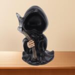 Topyond Grim Reaper Sculpture Premium Resin Material Gothic Desktop Statue Figur... - Image 3