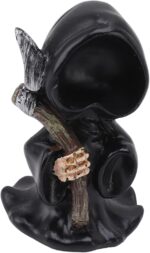 Topyond Grim Reaper Sculpture Premium Resin Material Gothic Desktop Statue Figur... - Image 8