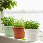 Pottiffe 10 Inch Plastic-Flower-Pot-for-Indoor-Plants, 4 Pack Large Outdoor Plan... - Image 3
