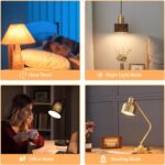 A19 LED Light Bulbs with Remote Control, 800LM 9W (60W Equivalent) Bulbs,Steples... - Image 7