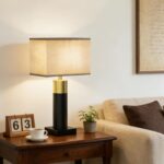 OYedis Table Lamps for Living Room 3-Way Dimmable Touch Bedside Lamp Modern Bedr... - Image 5