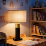 OYedis Table Lamps for Living Room 3-Way Dimmable Touch Bedside Lamp Modern Bedr... - Image 6