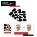 DWËLLZA KITCHEN Cereal Containers Storage 4L Set of 4 Airtight Food Storage Cont... - Image 4