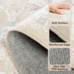 BESTSWEETIE 6x9 Area Rugs for Living Room Washable Non Slip Carpet Low Pile Soft... - Image 4