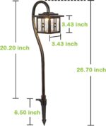 hykolity Low Voltage Outdoor Integrated LED Landscape Lighting, 3W 185LM 12V-15V... - Image 6