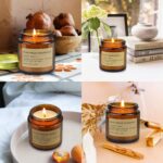 YFYTRE 4 Pack Scented Candle Set Soy Wax Candles, Aromatherapy Candles for Home ... - Image 6