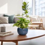 6 Inch Plant Pot - Ceramic Pots for Plants with Drainage Hole, Round Orchid Pot,... - Image 7