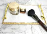 White and Gold Marble Tray (11.7X7.8X1.5 Inch, 4lbs) Luxury Display in Home and ... - Image 5