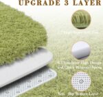 Rugs for Living Room 5x8, Alfombras para Salas Shag Large Plush Soft Area Rug, S... - Image 5