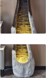 Outdoor Water Fountain Modern Light Luxury, Minimalist Circulating Water Ornamen... - Image 5