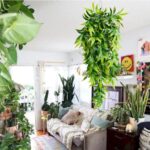 SzJias Artificial Hanging Plants Fake Bamboo Leaves Plants Fake Hanging Plants f... - Image 3