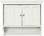 iLAND Dollhouse Furniture on 1/12 Scale, Dollhouse Kitchen Cabinet Miniature She... - Image 7