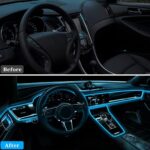 EL Wire Car Interior LED Strips Lights, 16FT 5V USB Auto Neon Light Strip, Elect... - Image 6