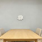 Artgenius Resin Lotus Flower Wall Decor,3D Flower Wall Hanging Decor Modern Art ... - Image 5