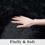 Dssimo Super Fluffy Black 8x10 Area Rugs for Living Room, Modern Large Shag Rug ... - Image 10