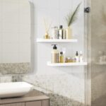 Love-KANKEI Floating Shelves Wall Mounted Set of 2, 17 Inch Rustic Wood Wall She... - Image 3