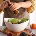 Samsle Porcelain Large Serving Bowl Set (9 inch),48 Oz Big Salad bowls, Large Se... - Image 7