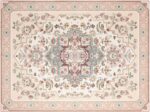 Phantoscope Washable Area Rug 9'x12' Non-Slip, Vintage Boho Rugs for Living Room... - Image 4