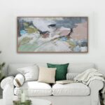 Abstract Wall Art Framed Ready To Hang Home Decor Artwork Wall Art Colorful Wall... - Image 4