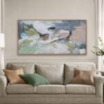 Abstract Wall Art Framed Ready To Hang Home Decor Artwork Wall Art Colorful Wall... - Image 6