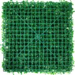 VEVOR Artificial Boxwood Panels,12PCS 10x10 inch, Artificial Grass Backdrop Wall... - Image 9