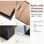 ALL4JIG Premium Wooden Puzzle Picture Frame with 4-Puzzle Storage Capacity for 1... - Image 6