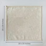 FINGERCRAFT Dinner Cloth Napkin Cotton Linen 12 Pack Vintage Rustic Premium Qual... - Image 7