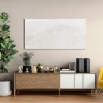 Yuaxker Large Ocean Wall Art White Wave Wall Decor Abstract Aesthetic Canvas Pai... - Image 5