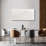 Yuaxker Large Ocean Wall Art White Wave Wall Decor Abstract Aesthetic Canvas Pai... - Image 6