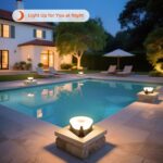 Outdoor Post Lights Hard Wired, AC100-240V Modern Pillar Lights Waterproof, 3000... - Image 7