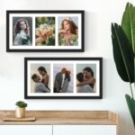 DUENPY 8x16 Collage Picture Frame, 5x7 Collage Picture Frame Displays Three 5x7 ... - Image 8