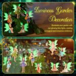 Suzile 11 Pcs Mini Fairies Figurines Miniature Fairy Resin Figurines with Lumino... - Image 8