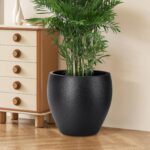 YNNICO Plant Pots 17.5/14.8/12.2 inch Set of 3, Flower Pots with Drainage Holes,... - Image 6