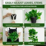 Freyalife Fake Hanging Plants for Room Decor,1pcs Artificial Potted Plants Vines... - Image 4