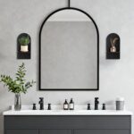 Black Boho Floating Shelves: Decorative Wall Shelves Display Plants Small Items ... - Image 3