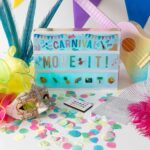 BONNYCO Cinema Light Box A4 Shiny Gold 16 Colors with 400 Letters, Emojis, 10 Pr... - Image 3