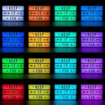 BONNYCO Cinema Light Box A4 Shiny Gold 16 Colors with 400 Letters, Emojis, 10 Pr... - Image 5