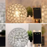 Crystal Table Lamp,Decorative Bedside Crystal Lamp,Nightstand lamp, Bedroom lamp... - Image 3