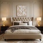 26” Modern Table Lamp Set of 2 for Living Room Bedroom, Gold Sculptural Table La... - Image 6