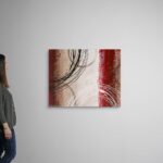 CANVAS ON DEMAND Tricolored Gestures I Canvas Wall Art Print by Michael Marcon, ... - Image 3