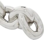 CosmoLiving by Cosmopolitan Porcelain Ceramic Chain Decorative Sculpture Home De... - Image 5