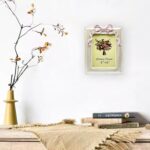 JANDERART Vintage Picture Frame 4x6 Inch, Ornate Cute Photo Frames with Glass Fr... - Image 5