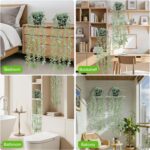 echosari 2 PCS Fake Hanging Plants, Artificial Potted Plants Eucalyptus, Greener... - Image 5