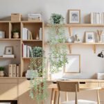 echosari 2 PCS Fake Hanging Plants, Artificial Potted Plants Eucalyptus, Greener... - Image 6