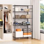 BolDuck 5 Tier Shelf Organizer Rack, Metal Shelving Unit with Adjustable Levelin... - Image 3