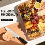 Renmxj Charcuterie Board with Clear Lid, Travel Portable Cheese Board Charcuteri... - Image 6