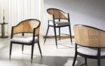Safavieh Couture Home Collection Rogue Black/Natural Rattan Living Room Dining A... - Image 14