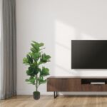 4FT Artificial Fiddle Leaf Fig Tree, Premium Fake Ficus Lyrata Plant in Decorati... - Image 4
